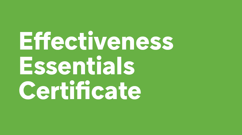 Effectiveness-Essentials-Certificate